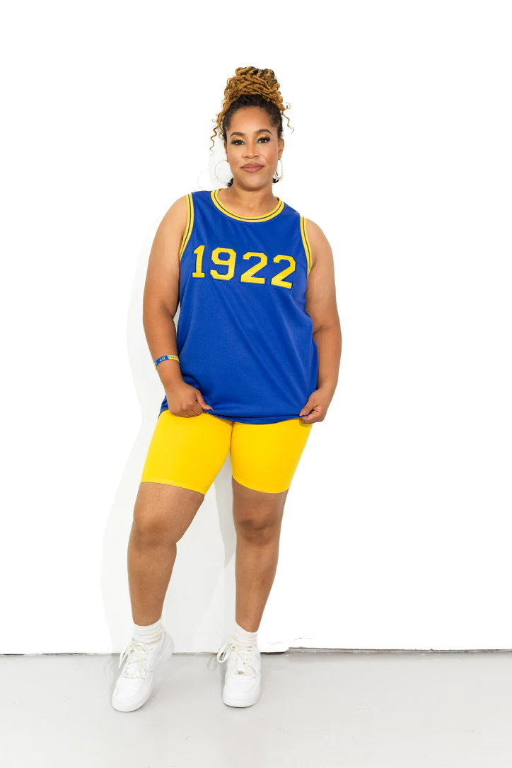 ΣΓΡ Blue TK11 Jersey Tank - Image 2