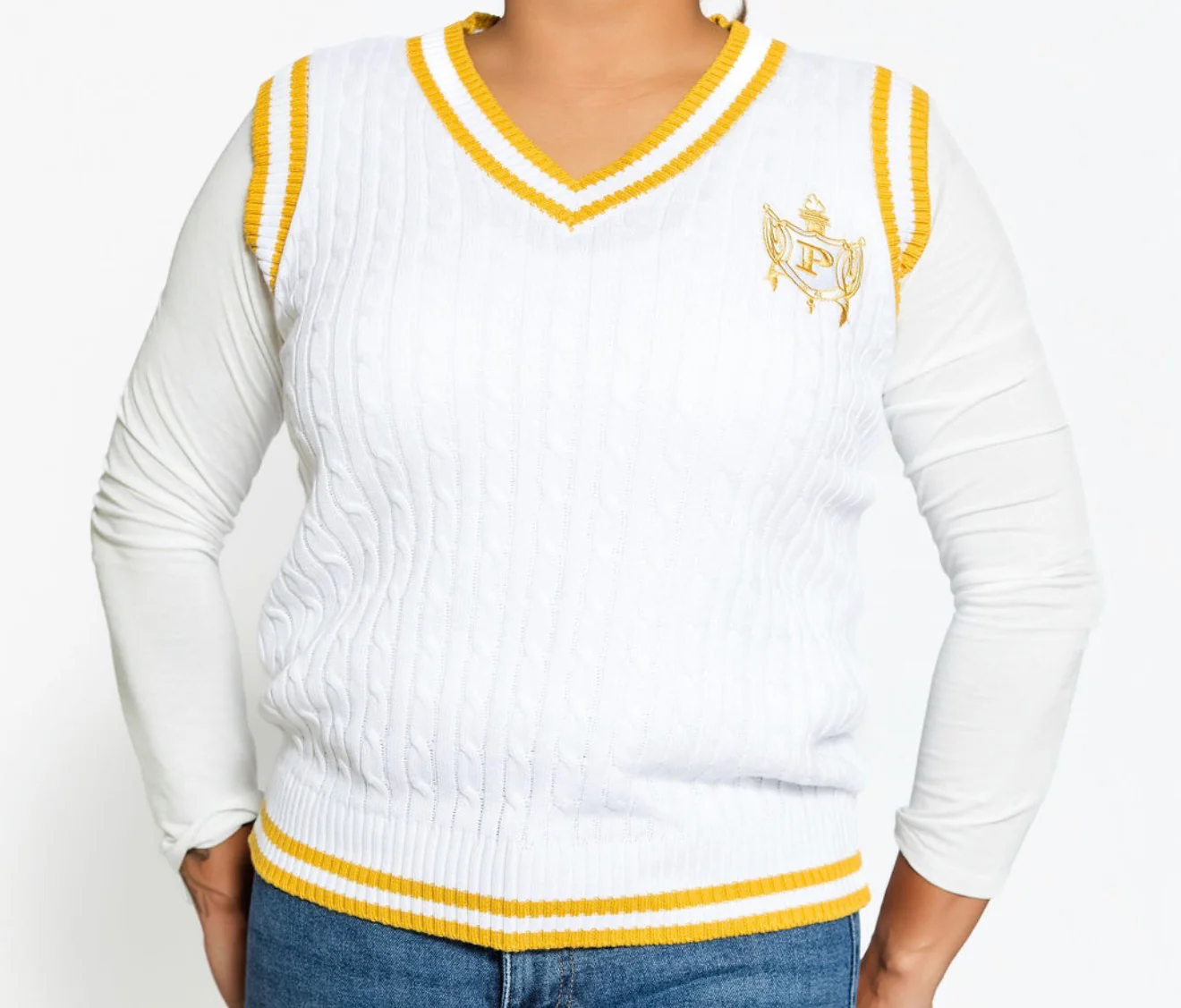 PHILO Cable Vest White