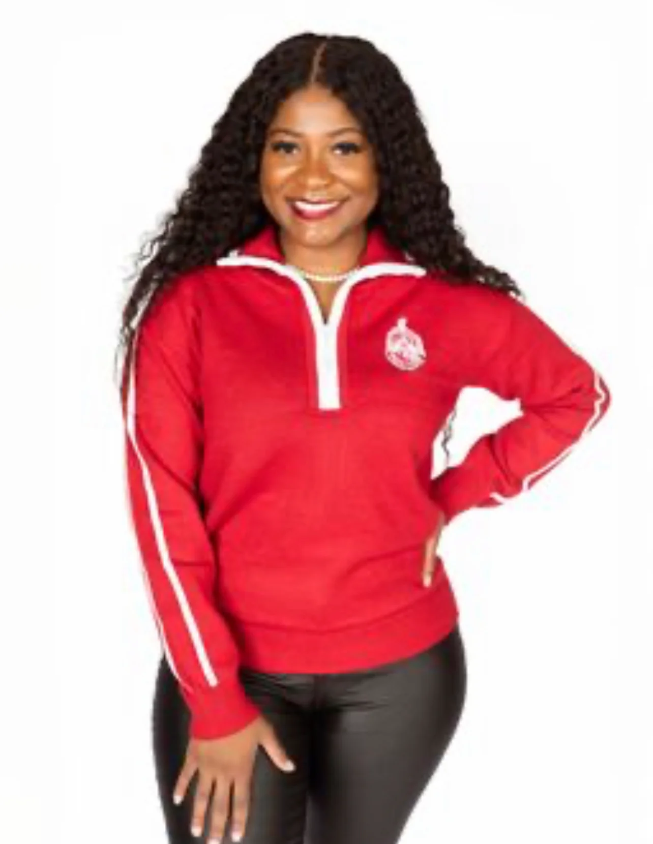 ΖΦΒ High Collar Zip Sweater