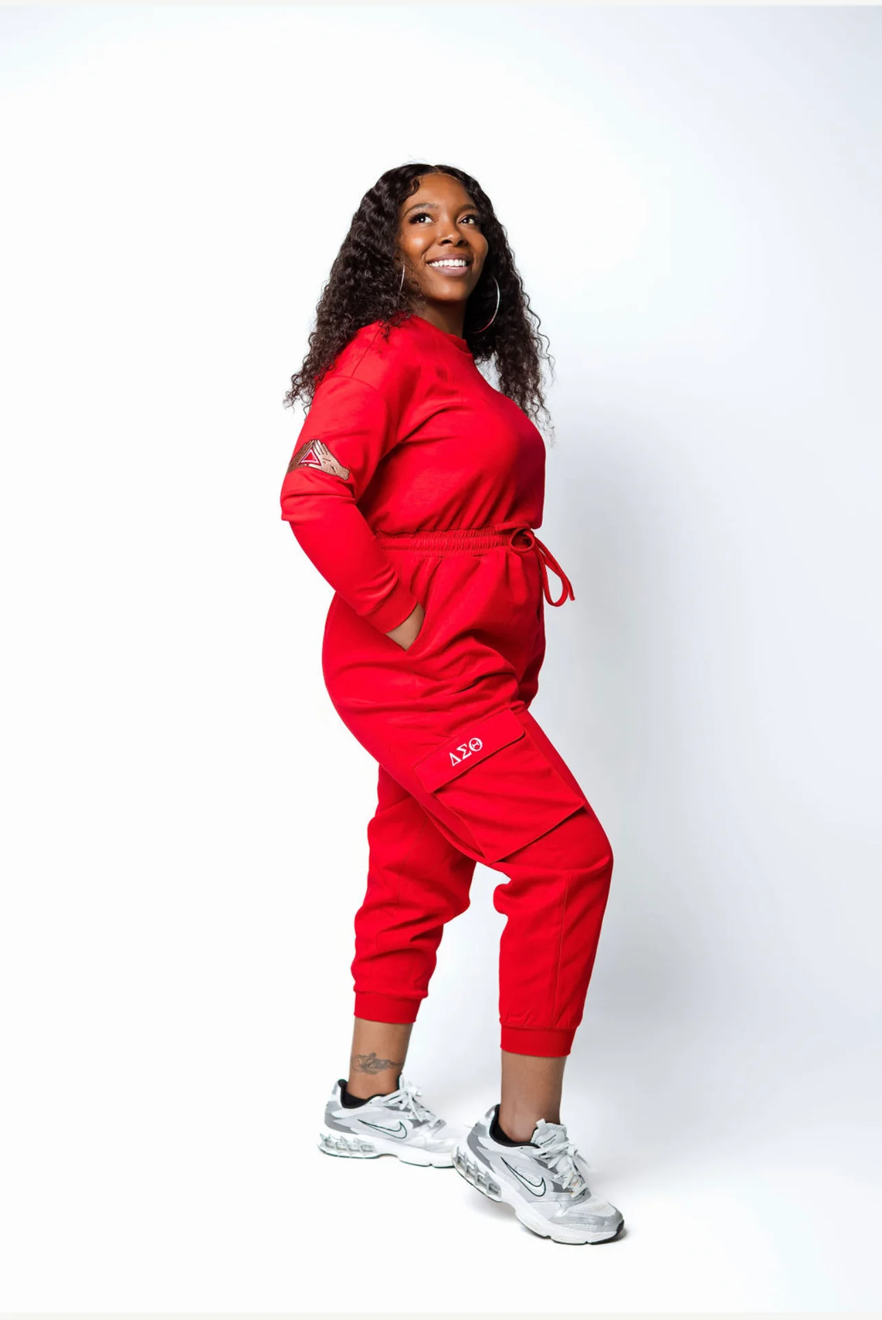 ΔΣΘ Red Jumpsuit - Image 3