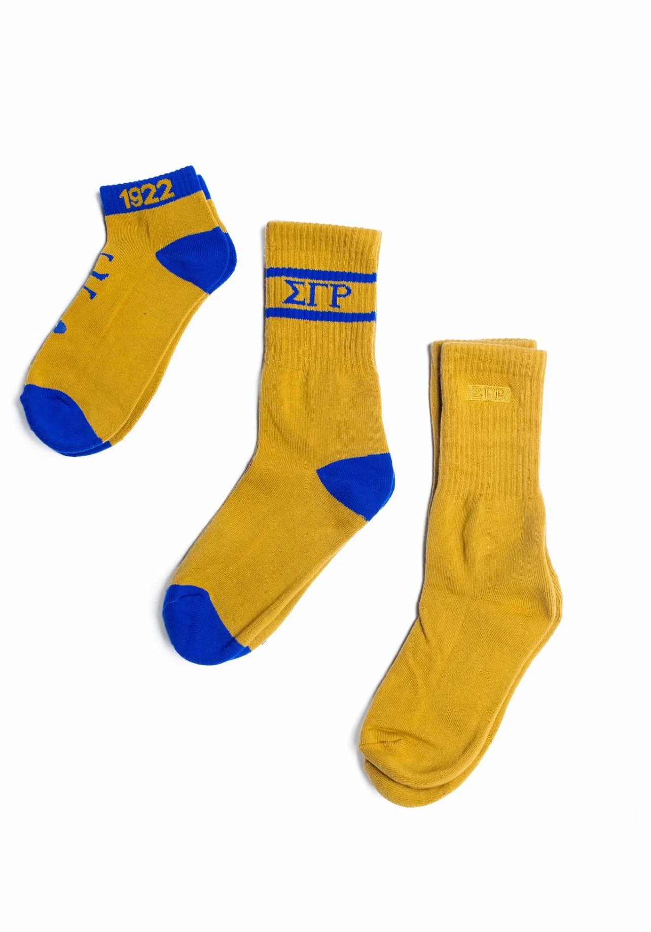 ΣΓΡ Socks Gold (3-Pack)
