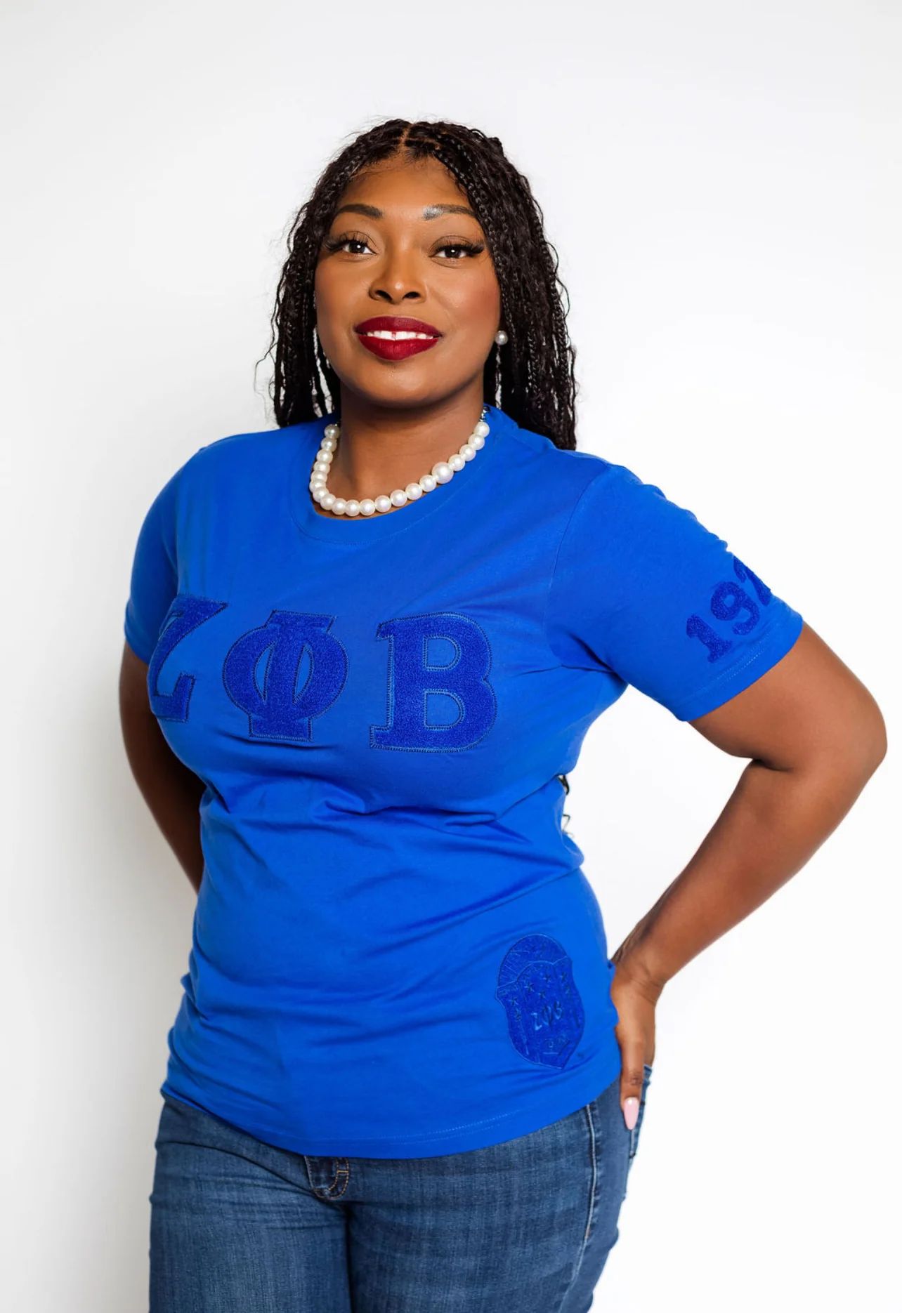 ΖΦΒ Monochromatic T20 Blue