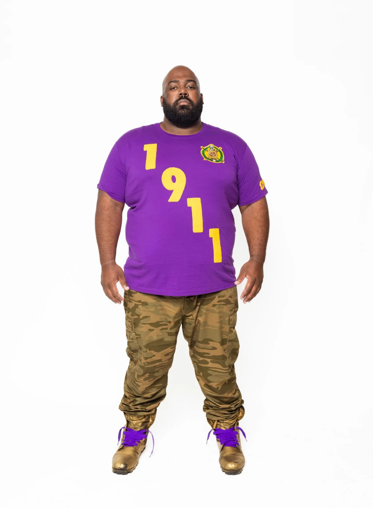ΩΨΦ 1911 Tee Purple