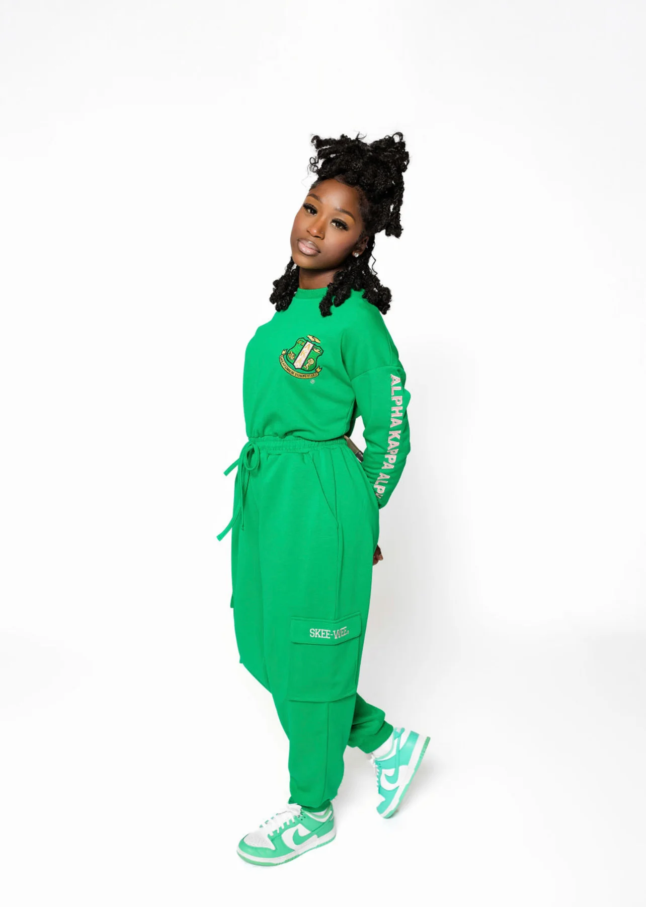 AKA Green Jumpsuit - Image 2