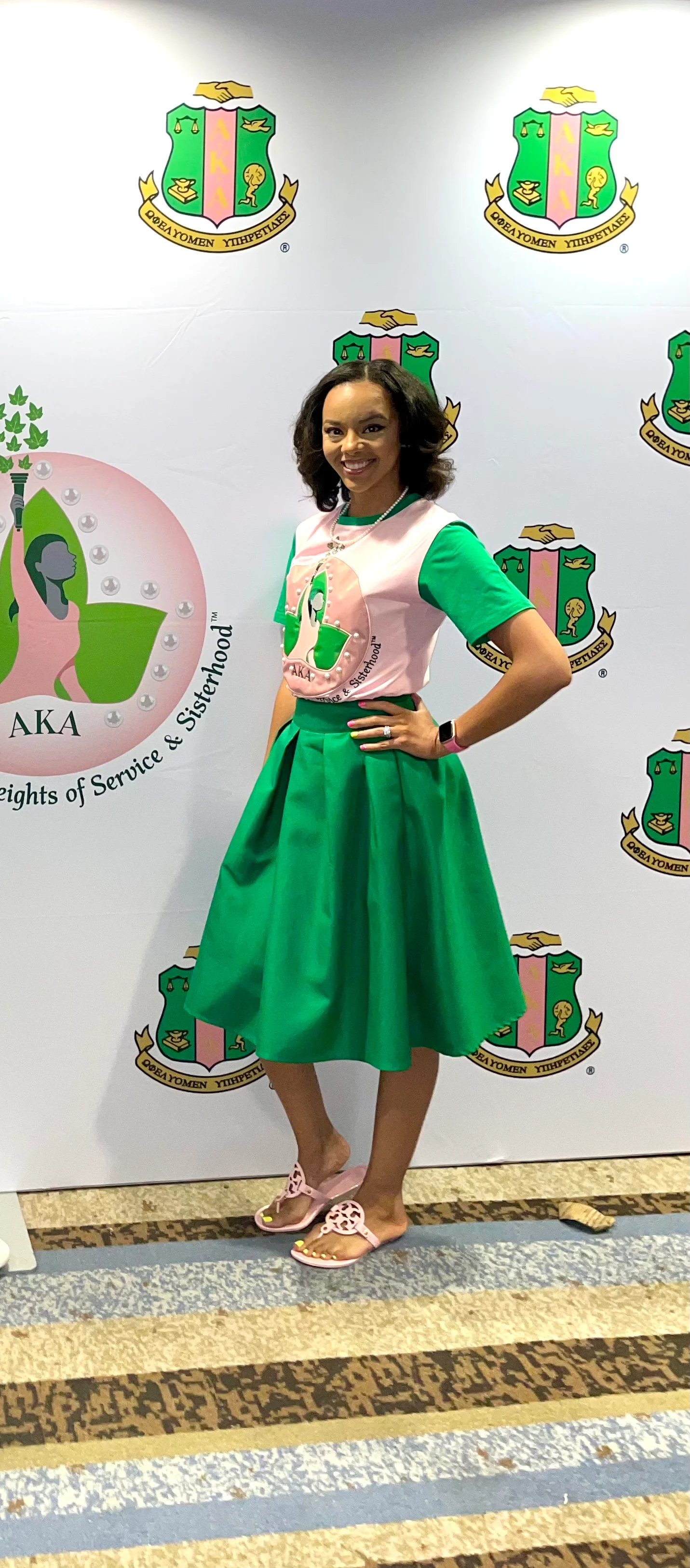 AKA Pink Leadership 2023 Tee