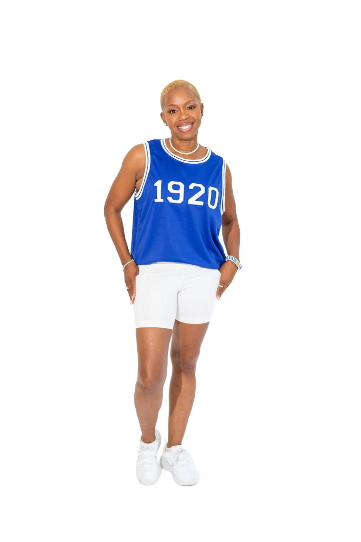 ZΦΒ Blue TK11 Jersey Tank