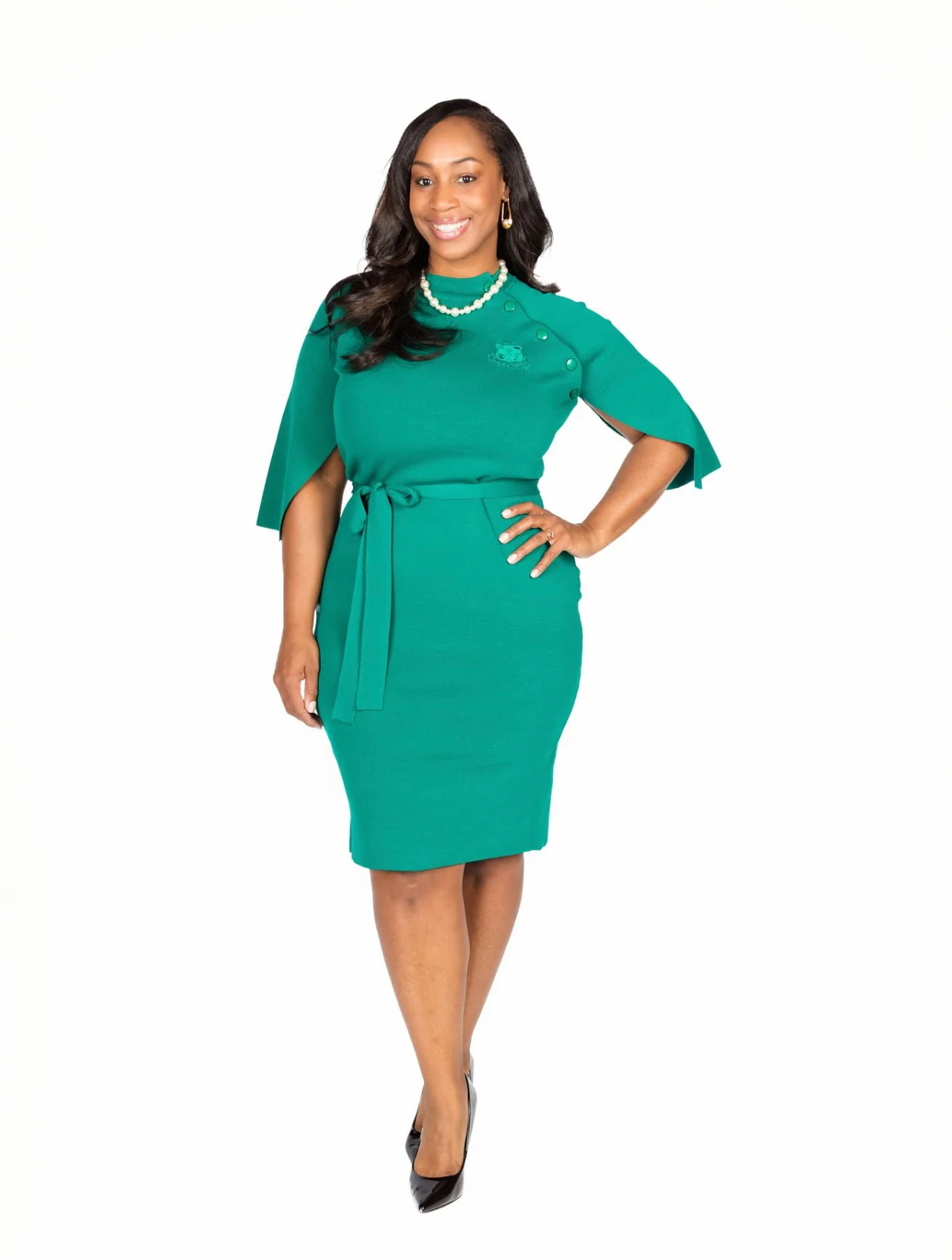AKA Forest Green Cape Sleeve - Image 2