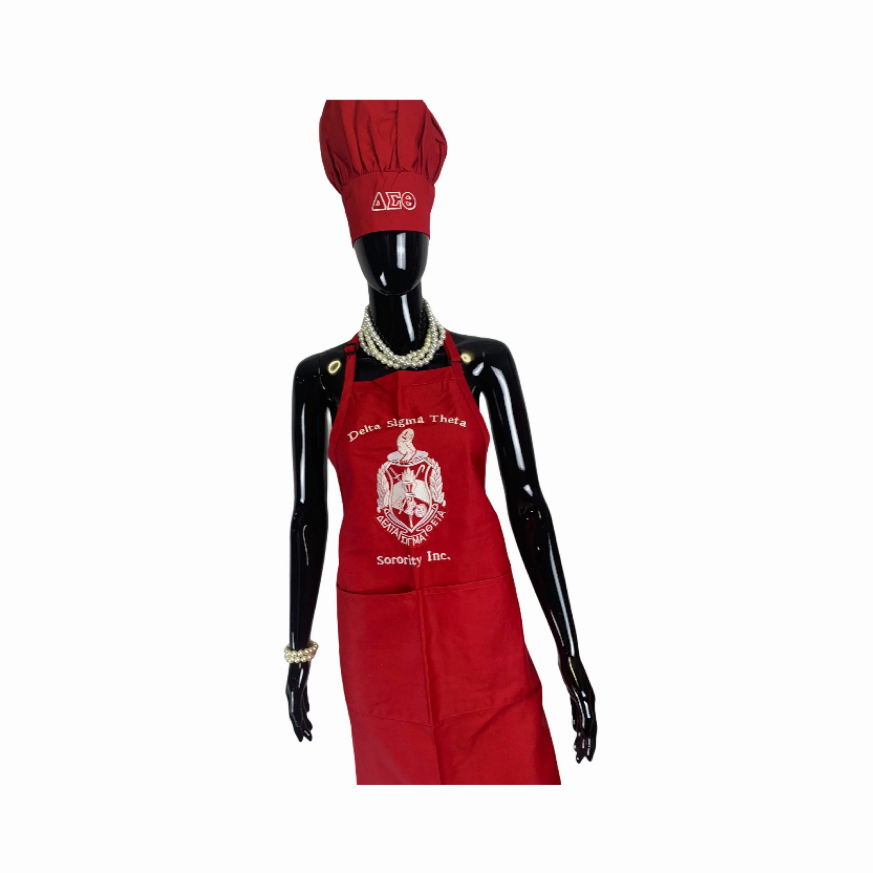 ΔΣΘ Apron & Hat - Image 2