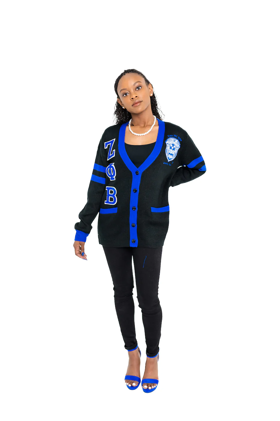 ΖΦΒ Black Cardigan