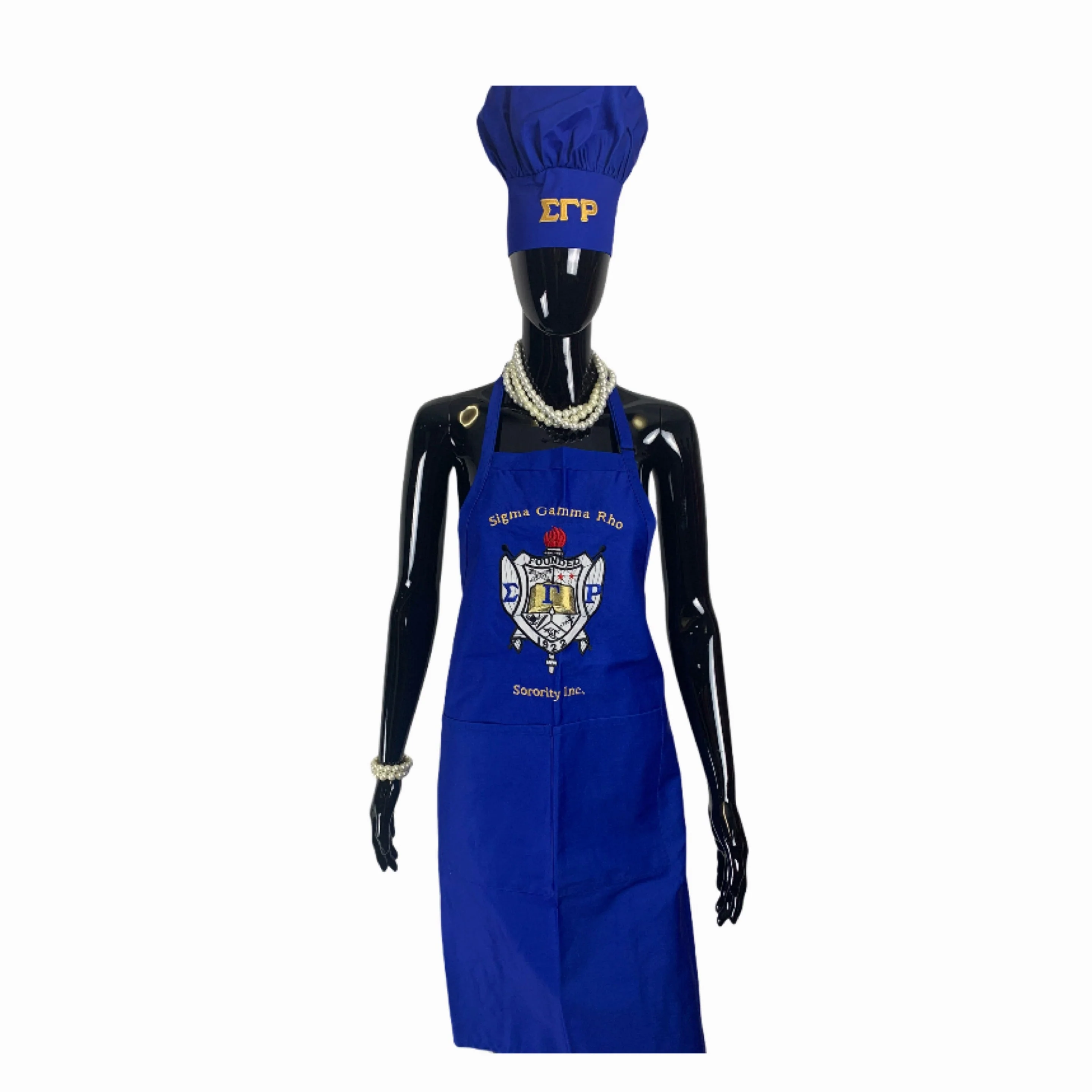 ΣΓΡ Apron & Hat