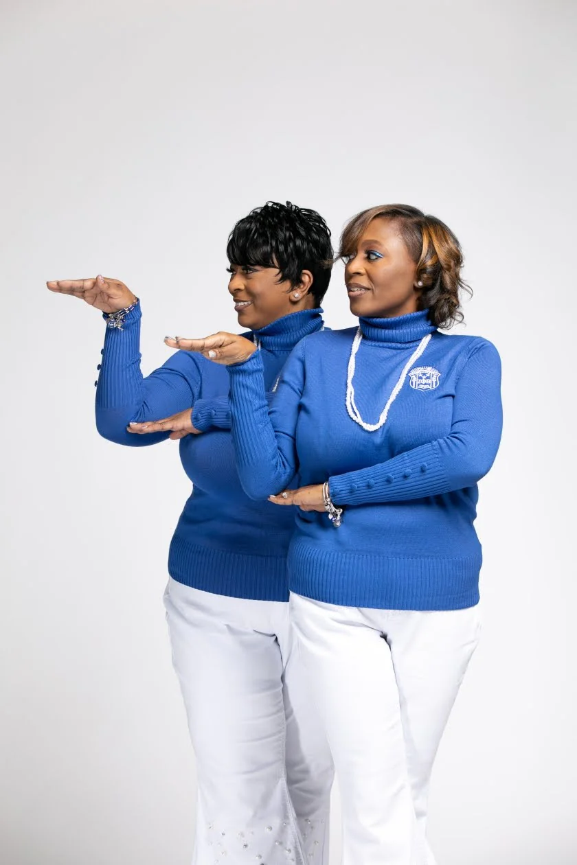 ΖΦΒ Blue Turtleneck - Image 3