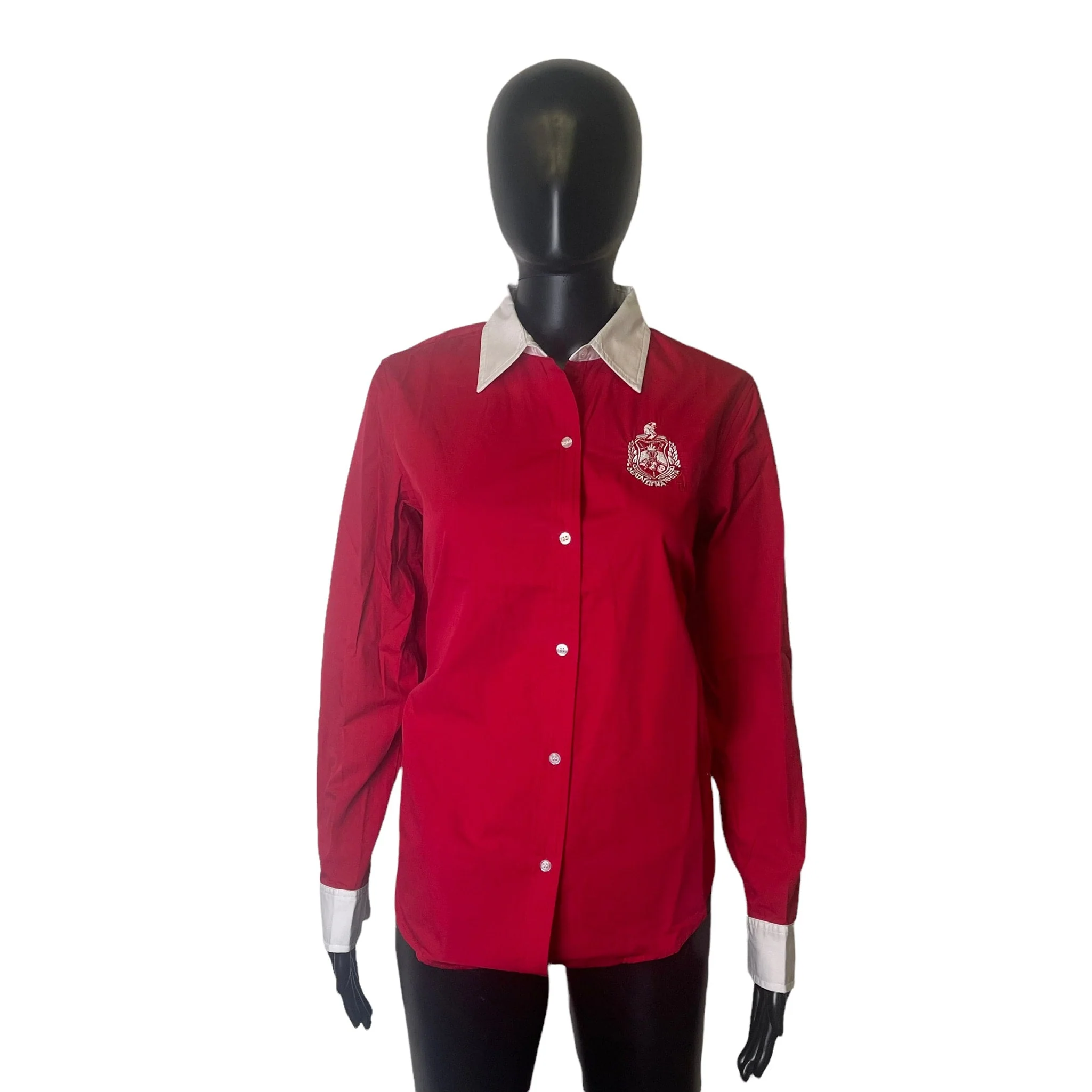 ΔΣΘ Red Button Up - Image 2