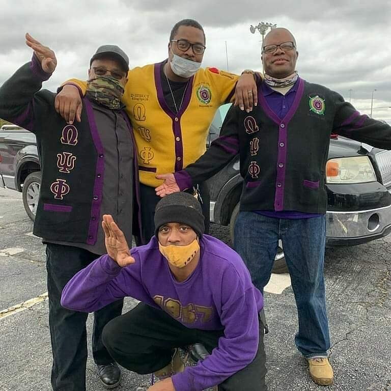 ΩΨΦ Cardigan Black - Image 2