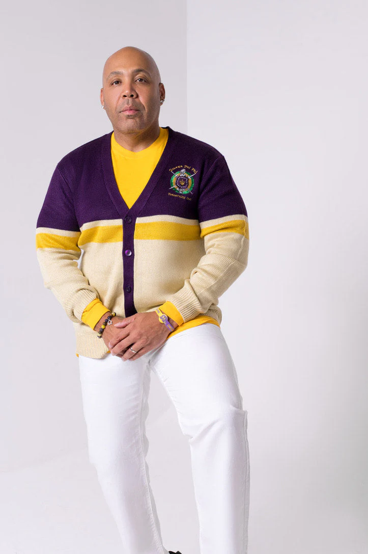 ΩΨΦ Color Block Sweater  SW001 - Image 3