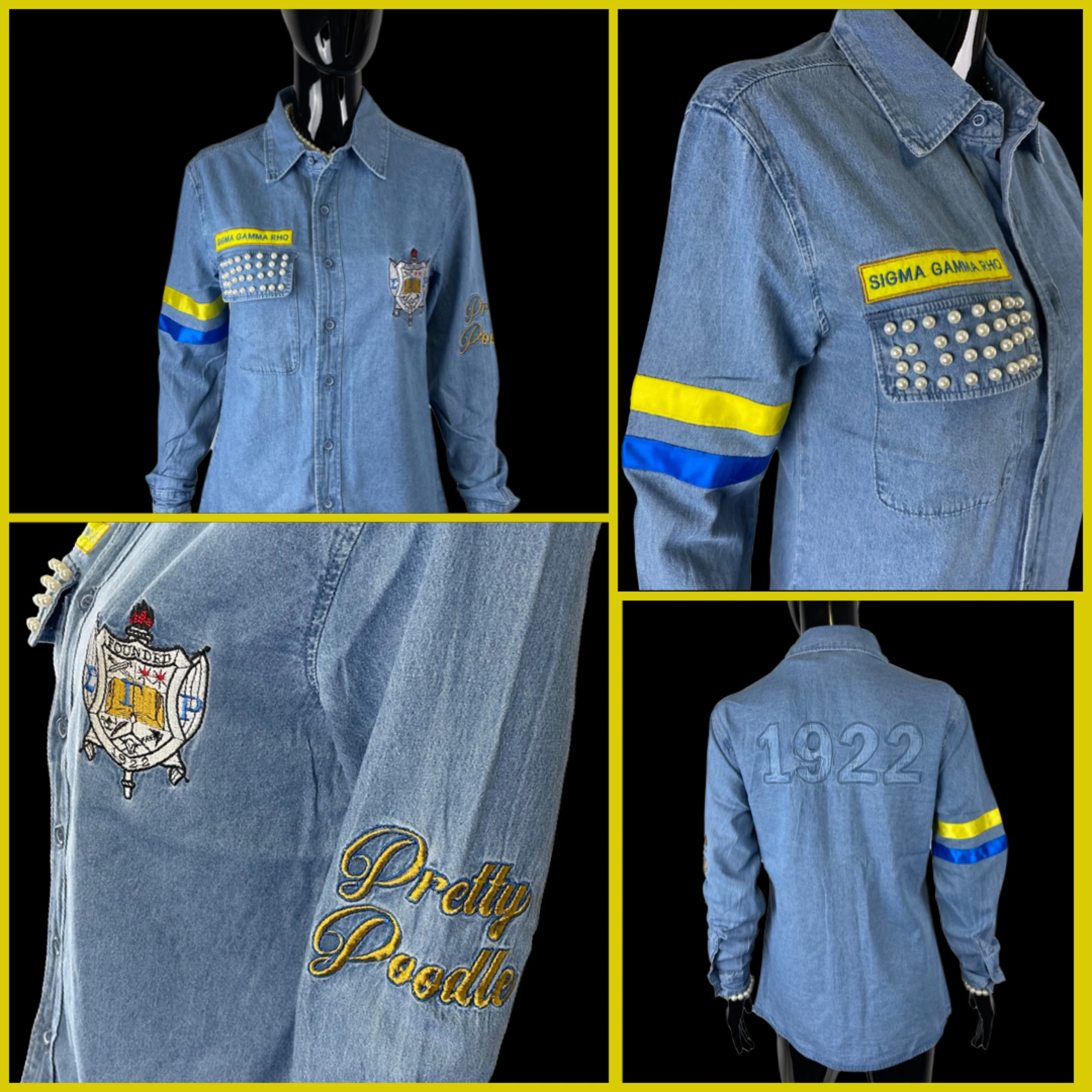 ΣΓΡ DENIM SHIRT DS34