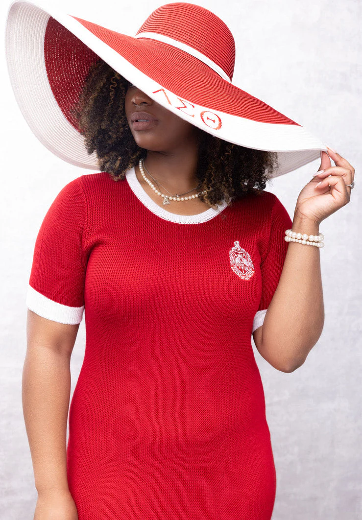 ΔΣΘ Devastating Large Brim  Hat
