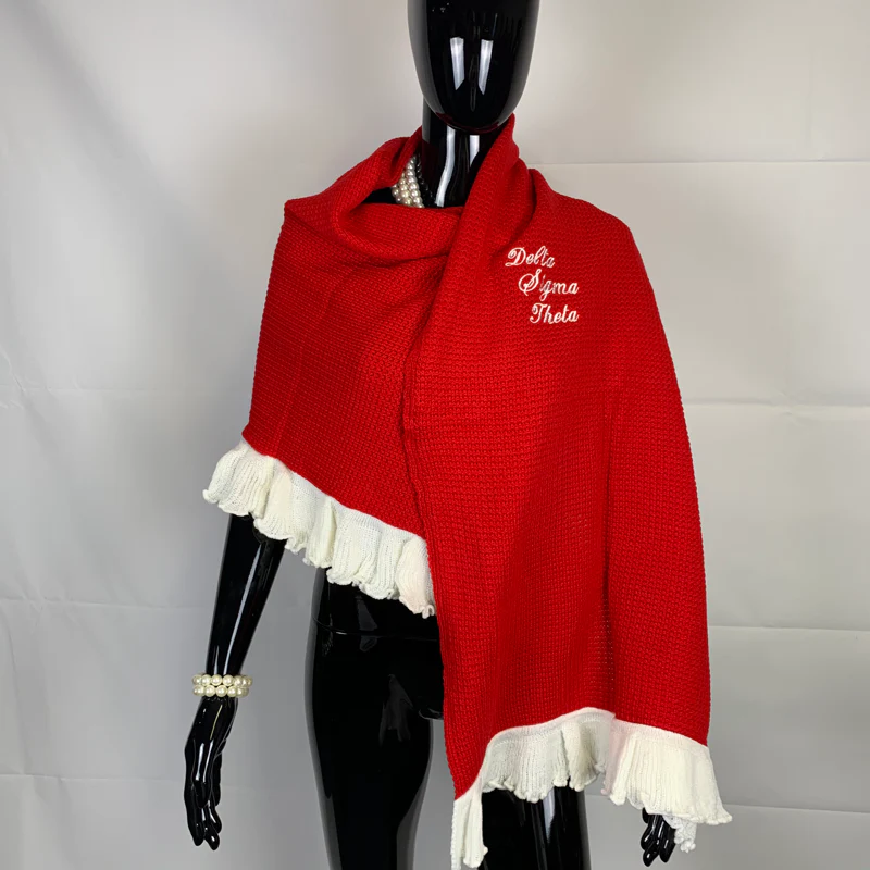 ΔΣΘ DIVA WRAP RED/WHITE