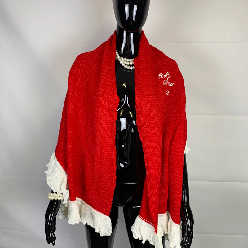 ΔΣΘ DIVA WRAP RED/WHITE - Image 2