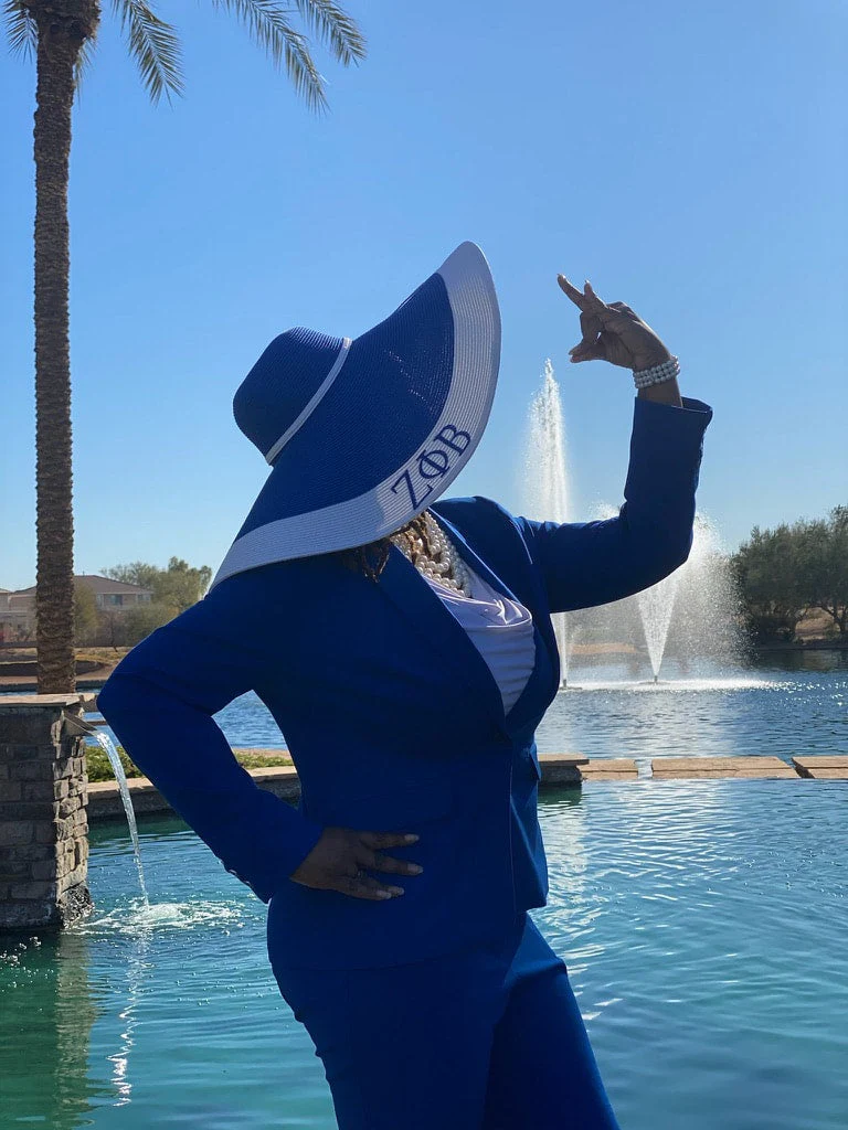 ΖΦΒ FINER Large Brim HAT