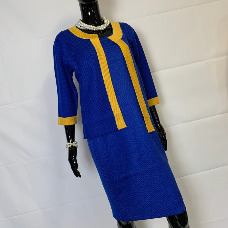 ΣΓΡ FLAT TOP KNIT BLUE - Image 2