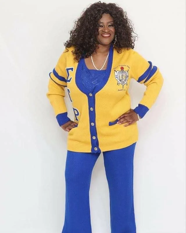 ΣΓΡ Gold Cardigan