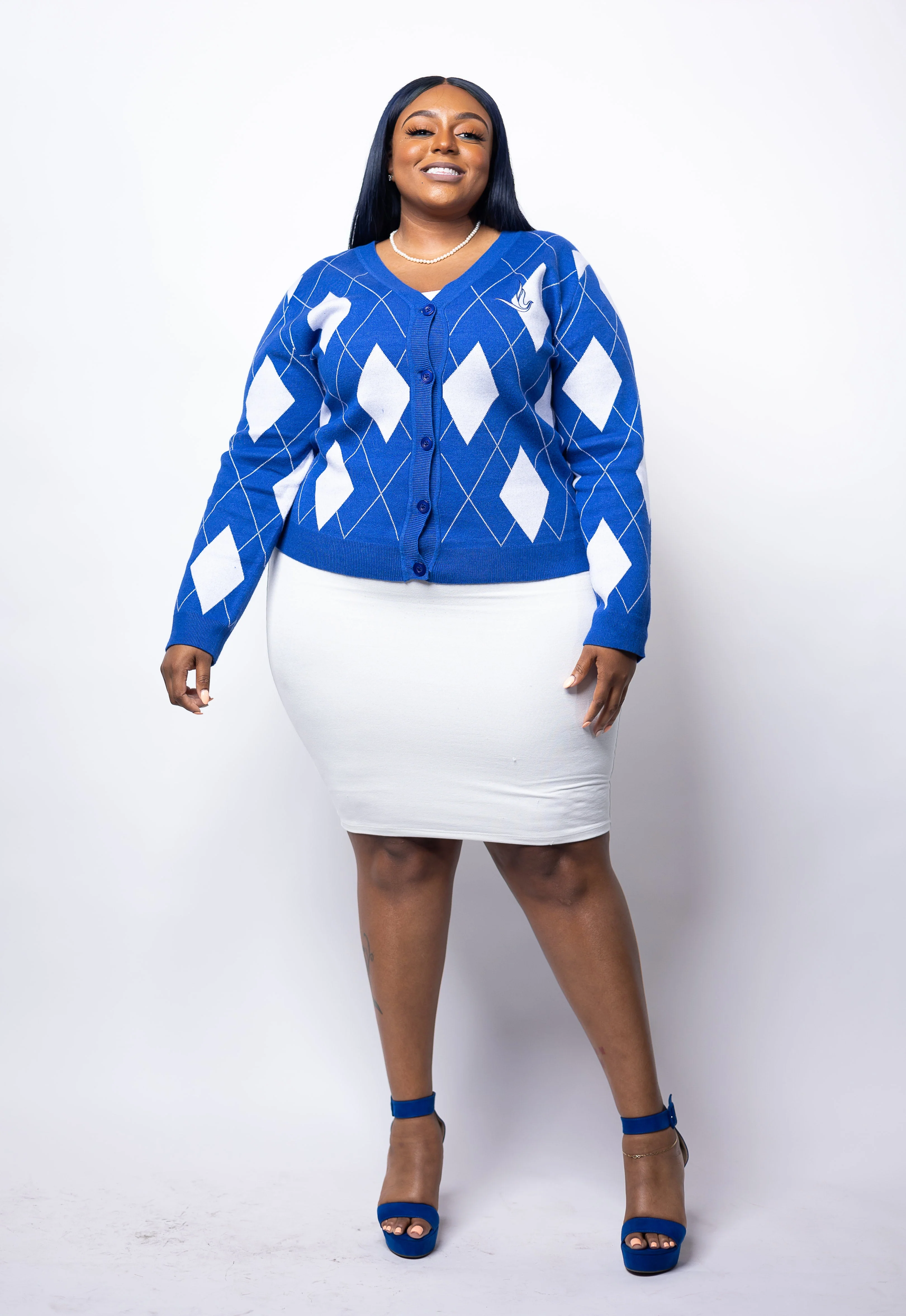 ΖΦΒ Golf Cardigan (swcheck001)