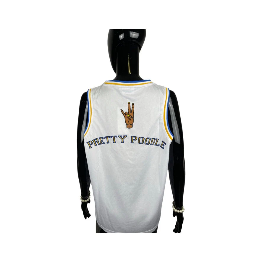 ΣΓΡ White TK11 Jersey Tank - Image 3