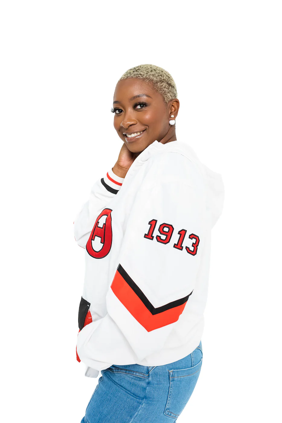 ΔΣΘ PEARL PULLOVER JACKET
