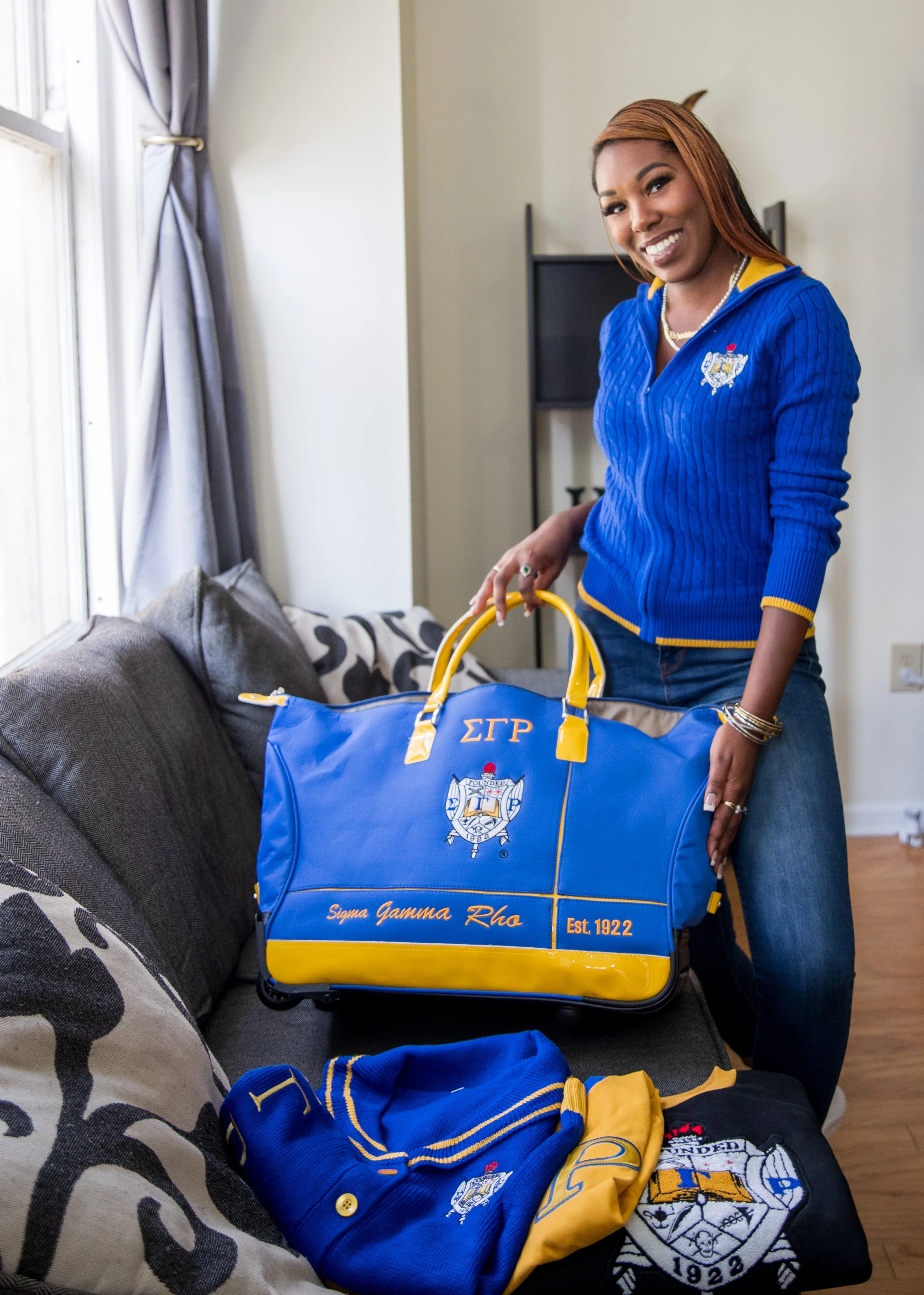 ΣΓΡ ROLLING  DUFFLE BAG - Image 3