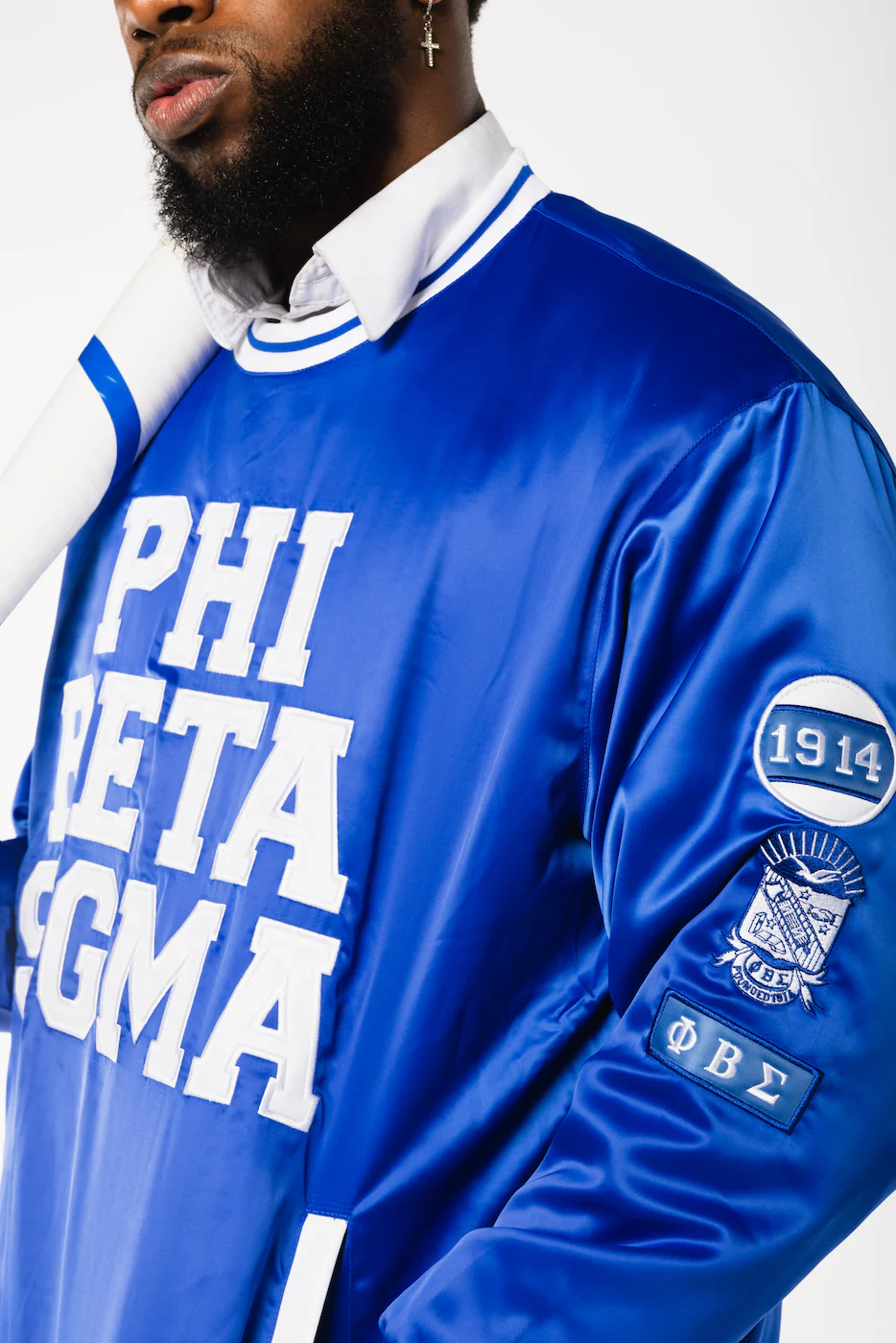 ΦΒΣ Satin Crewneck *CS16*