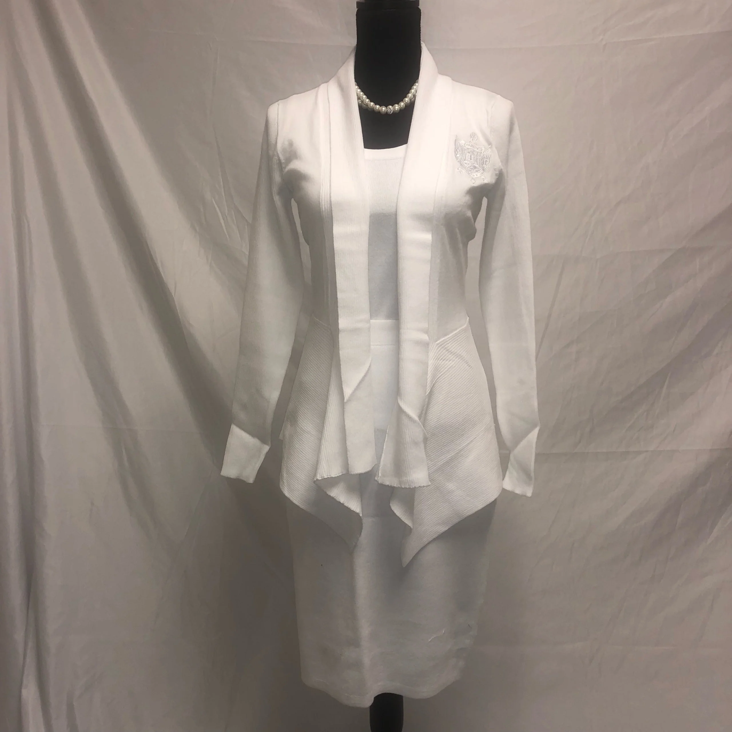 ΣΓΡ TWIN SET WHITE * JACKET ONLY *