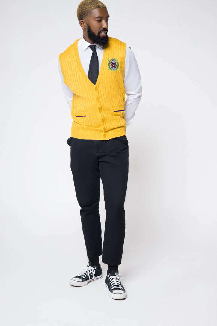 ΩΨΦ VEST 001 GOLD - Image 3