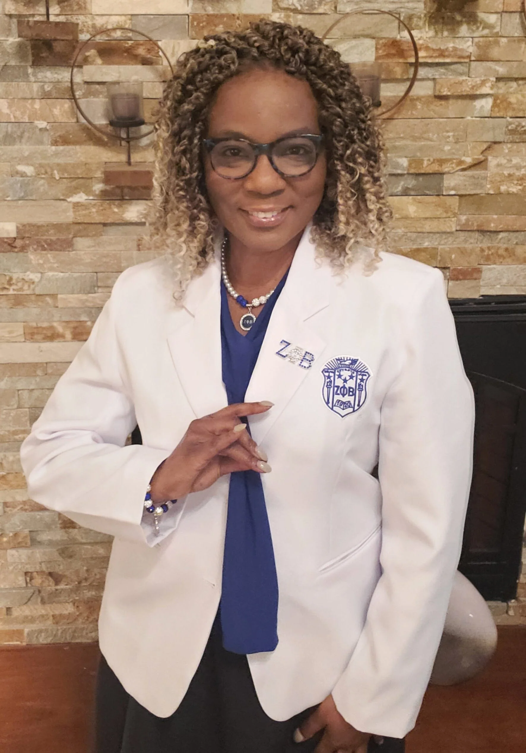 ΖΦΒ WHITE BLAZER