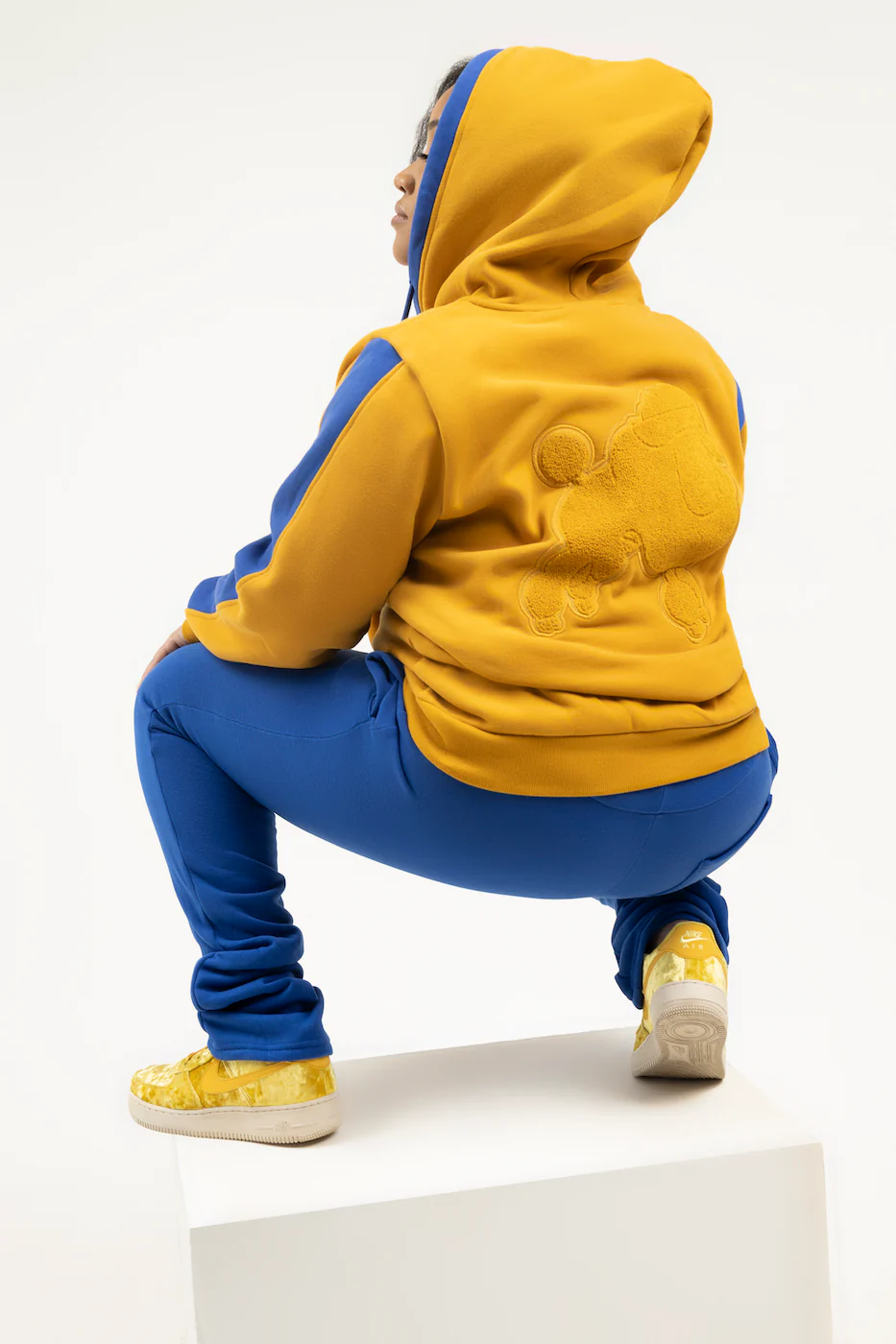 ΣΓΡ Zip Chenille Hoodie *H26* - Image 2