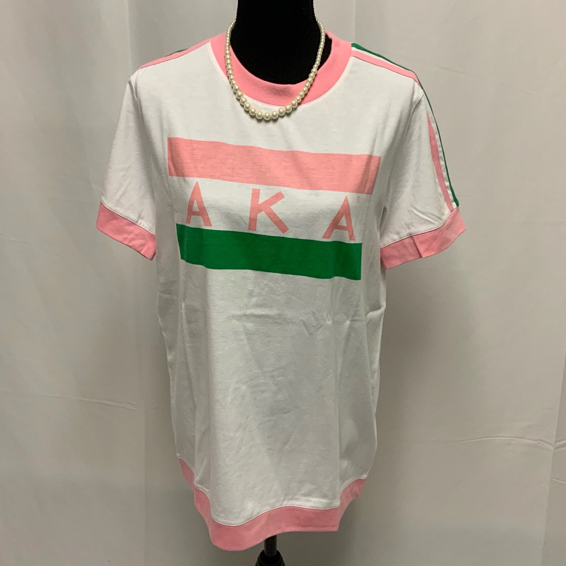 AKA BLOCK STRIPE TEE
