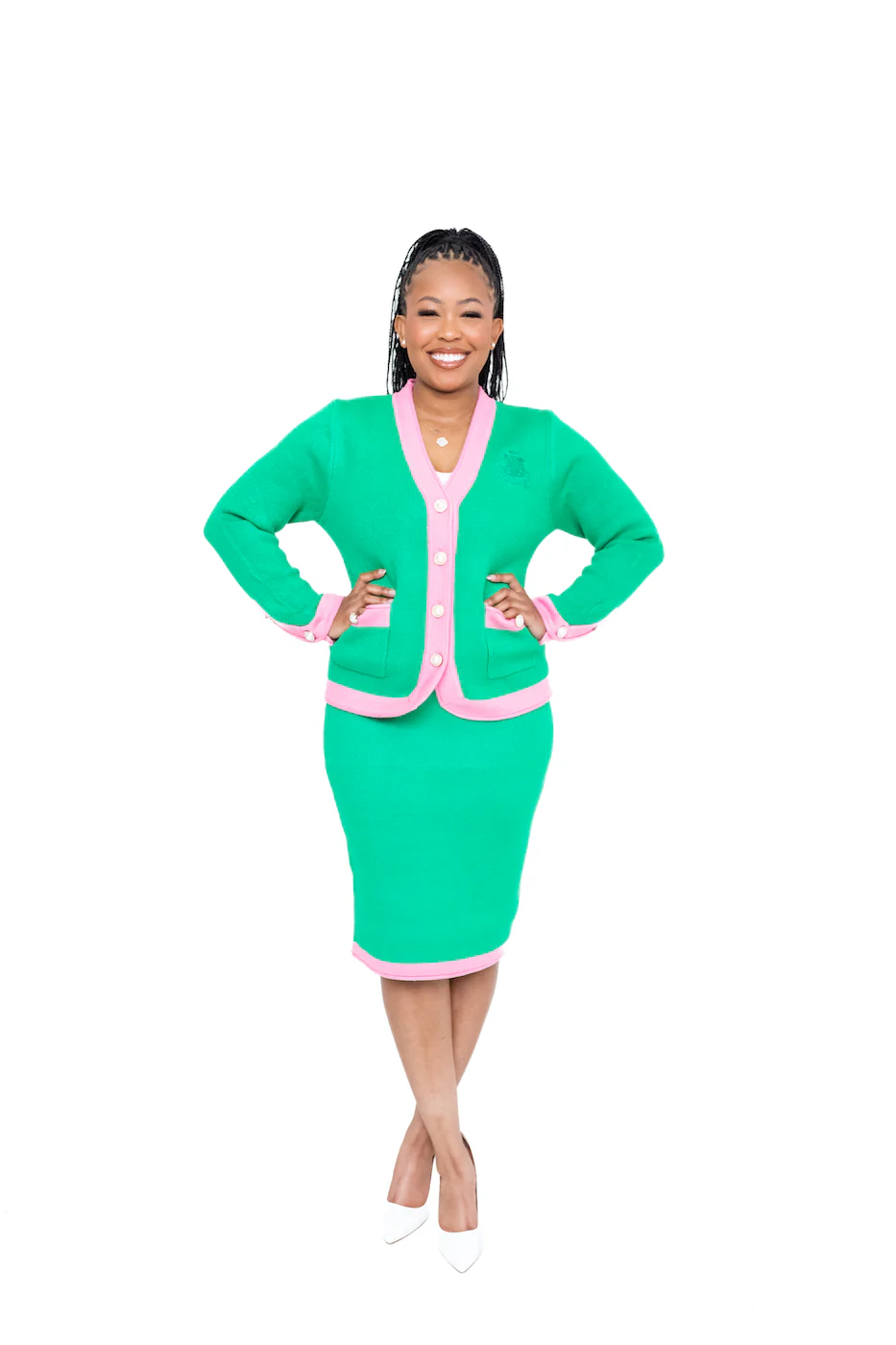 AKA Green Presidential Jacket