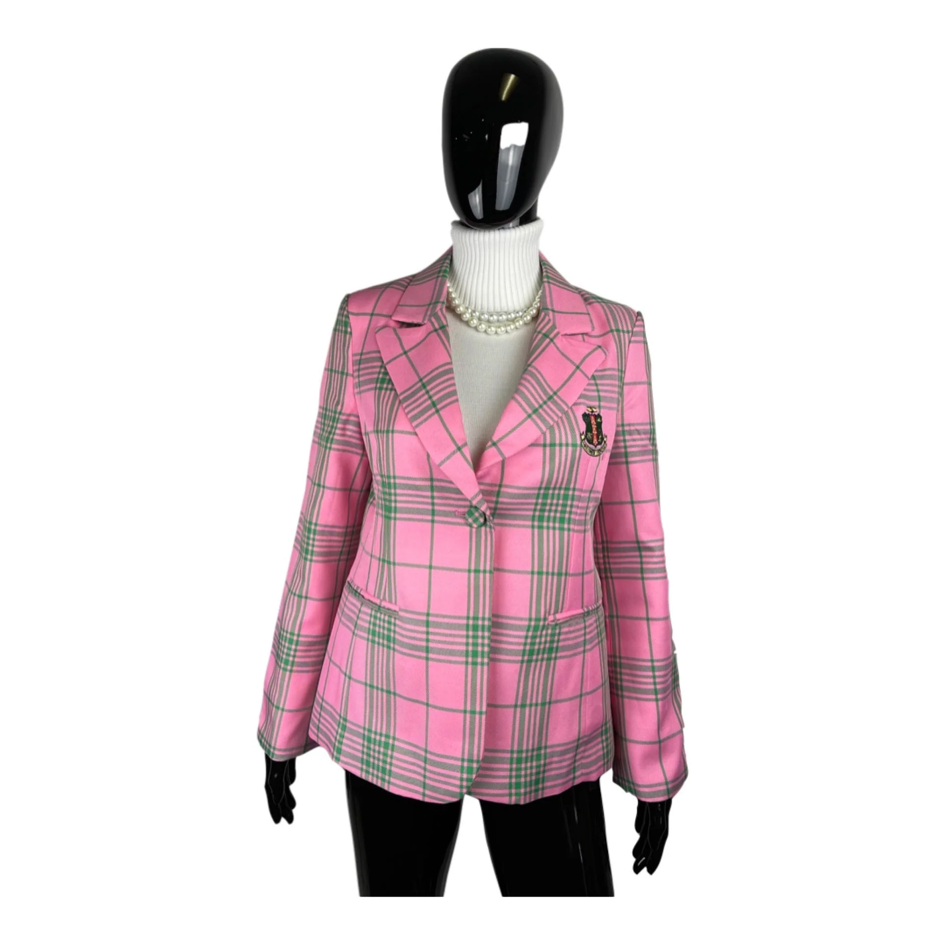 AKA PLAID BLAZER - Image 4