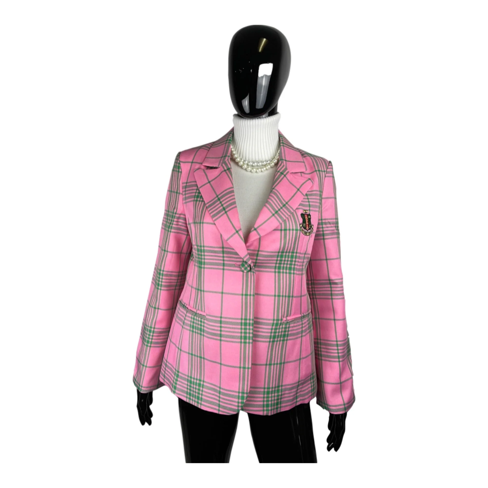 AKA PLAID BLAZER - Image 5
