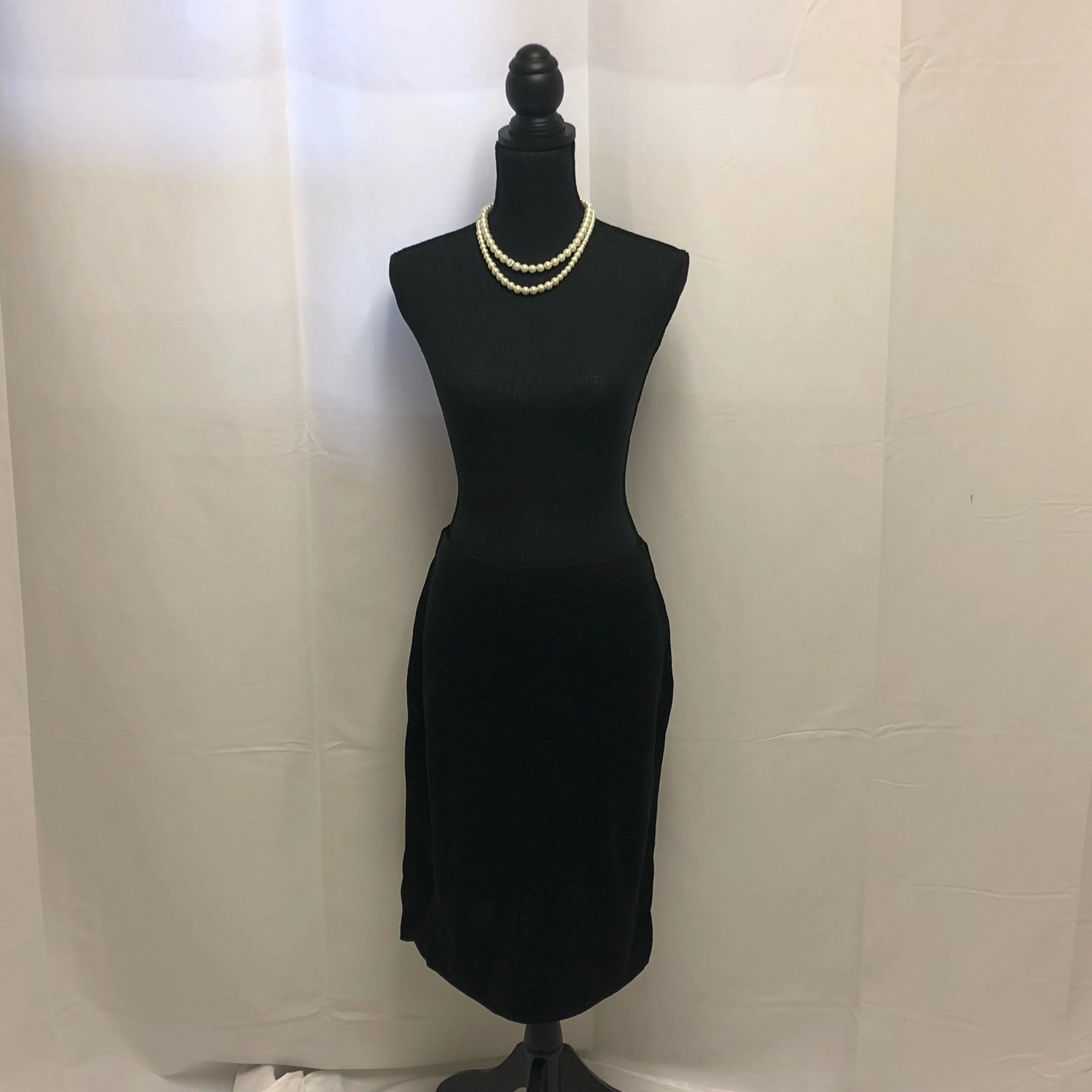Black Knit Skirt