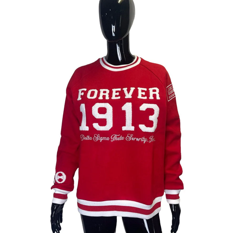 Red Forever 1913 Crewneck - Image 3