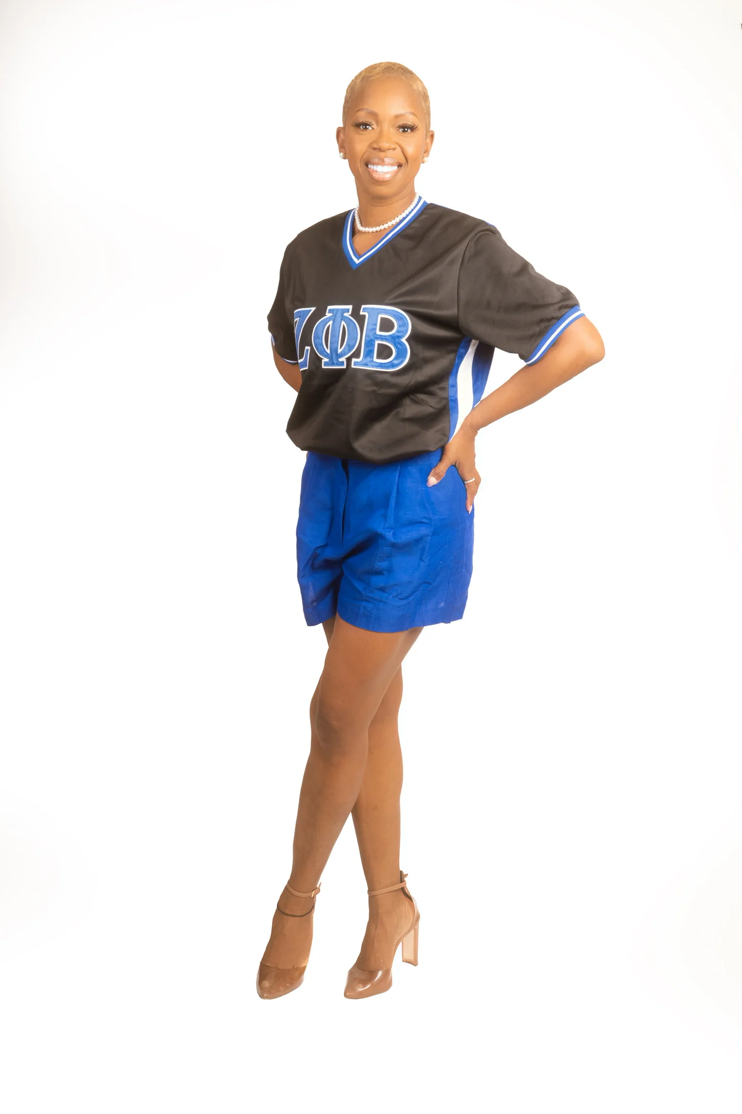 ZΦΒ HOMECOMING JERSEY BLACK/BLUE